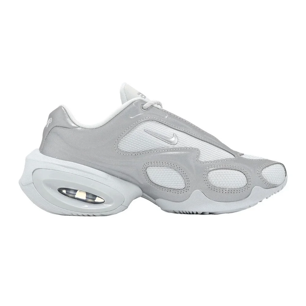 Nike Air Max Muse Sneakers Women Size 7 Silver Excellent Metallic Y2K Style